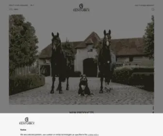 Kentucky-Horsewear.com(Kentucky Horsewear develops professional products to protect horses and dogs. The difference) Screenshot