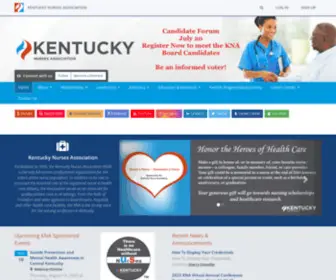Kentucky-Nurses.org(Kentucky Nurses Association) Screenshot