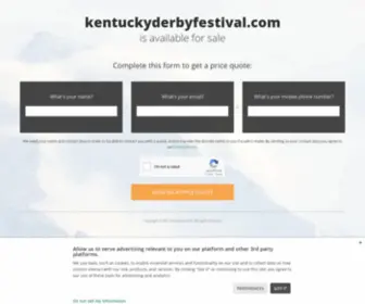 Kentuckyderbyfestival.com(Kentuckyderbyfestival) Screenshot