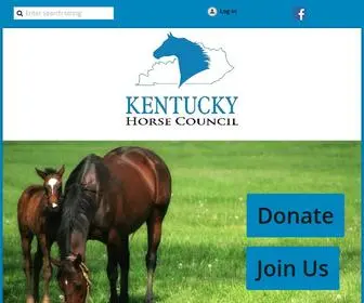 Kentuckyhorse.org(Kentucky Horse Council) Screenshot