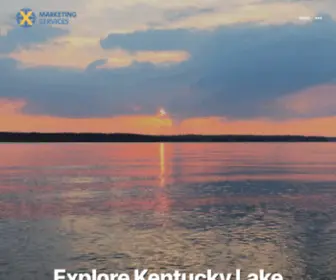 Kentuckylake.net(Explore Kentucky Lake Marketing Services) Screenshot