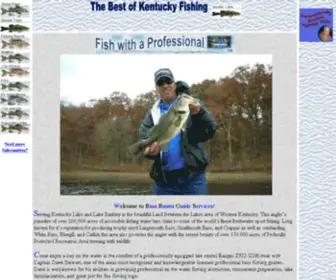 Kentuckylakeguide.com(Bass Buster Guide Service) Screenshot