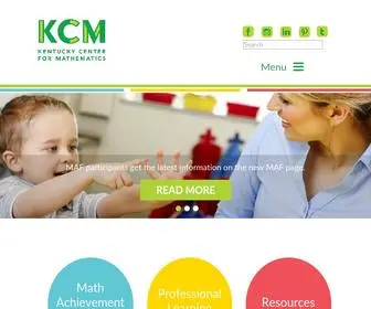 Kentuckymathematics.org(Kentucky Center for Mathematics) Screenshot