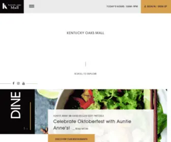 Kentuckyoaksmall.com(Kentucky Oaks Mall) Screenshot