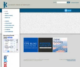 Kentuckypress.com(The University Press of Kentucky) Screenshot