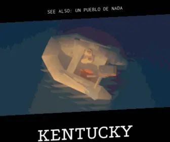 Kentuckyroutezero.com(Kentucky Route Zero) Screenshot