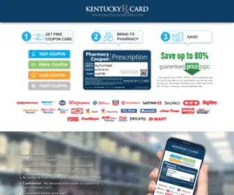 Kentuckyrxcard.com(Kentucky Rx Card) Screenshot