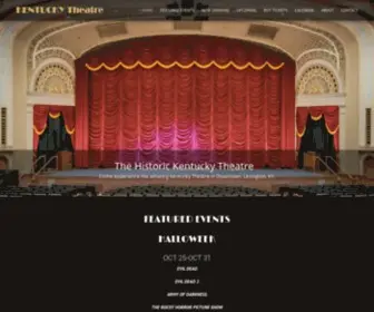 Kentuckytheater.com(The Kentucky Theatre) Screenshot