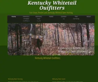 Kentuckywhitetailoutfitters.com(Kentucky Whitetail Outfitters) Screenshot