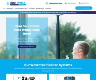 Kentwater.ca(Water Purification) Screenshot