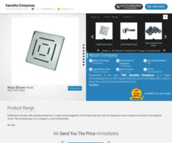 Kentwatersaver.com(Kanishka Enterprises) Screenshot