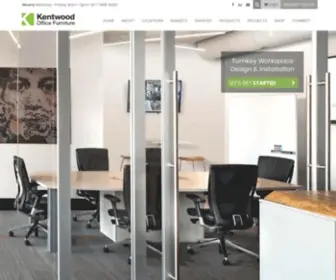 Kentwoodoffice.com(Office Furniture & Interior Solutions in Grand Rapids) Screenshot