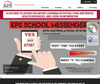 Kentwoodps.org(Kentwood Public Schools) Screenshot
