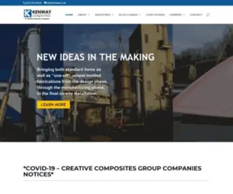 Kenway.com(Kenway Composites) Screenshot