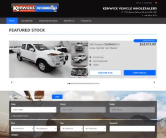 Kenwicks.com.au(Kenwicks For Commercials) Screenshot