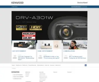 Kenwood.de(KENWOOD Deutschland) Screenshot