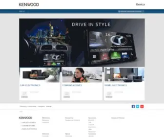Kenwood.es(KENWOOD Iberica) Screenshot