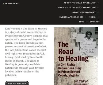 Kenwoodley.com(Ken Woodley’s The Road to Healing) Screenshot