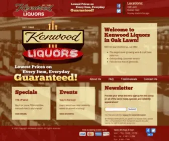 Kenwoodliquors.com(Kenwood Liquors) Screenshot