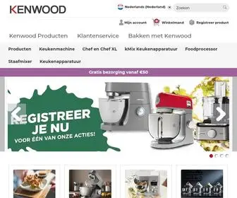 Kenwoodworld.com(Kenwood NL) Screenshot