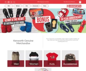 Kenworthshop.com.au(Kenworth Genuine Merchandise) Screenshot