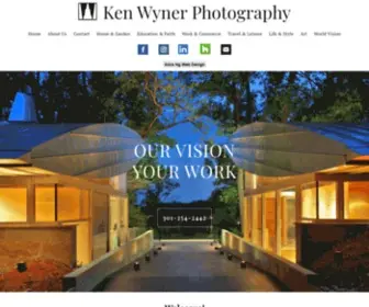 Kenwyner.com(Full-Service Commercial & Architectural Photography Firm Based in Charlottesville, VA & Washington, DC) Screenshot