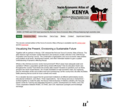 Kenya-Atlas.org(Kenya Atlas) Screenshot