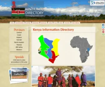 Kenya-Info.com(Kenya Information Directory) Screenshot