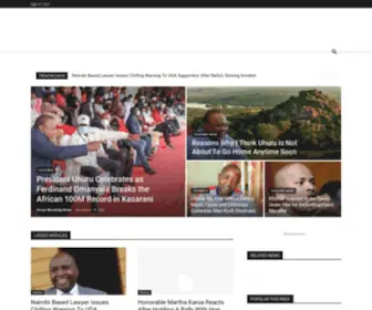 Kenyabreakingnews.co.ke(Kenya Breaking News) Screenshot