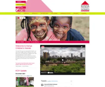 Kenyachildrenshome.org.uk(The Kenya Children's Homes project) Screenshot
