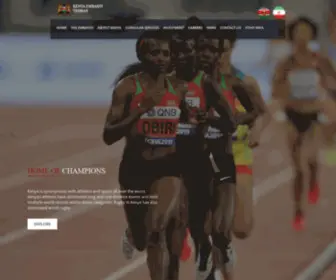 Kenyaembassytehran.ir(Kenya Embassy Tehran) Screenshot