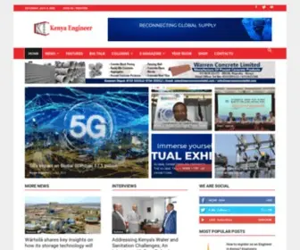 Kenyaengineer.co.ke(Kenya Engineer) Screenshot