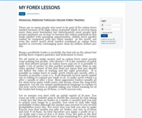 Kenyaforexanswers.com(Online Forex Trading Professionals) Screenshot