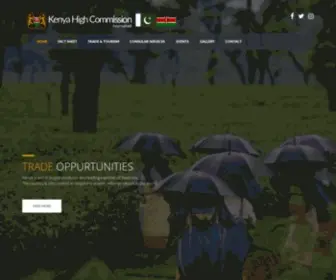 Kenyahighcommission.com.pk(KHC Kenya High Commission) Screenshot