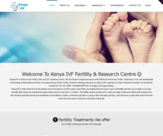 Kenyaivf.com(Kenya IVF) Screenshot