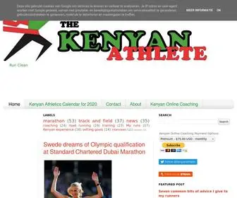 Kenyanathlete.com(Kenyan Athlete) Screenshot