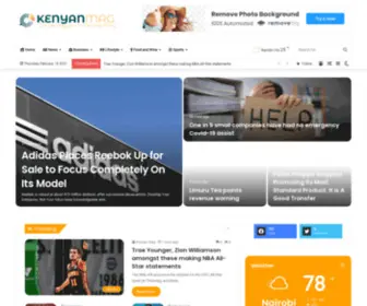 Kenyanmag.co.ke(Homepage) Screenshot