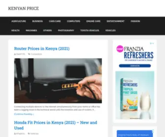 Kenyanprice.com(Kenyan Price) Screenshot