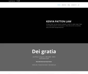 Kenyapattonlaw.com(Kenya Patton Law) Screenshot