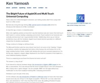 Kenyarmosh.com(Ken Yarmosh) Screenshot