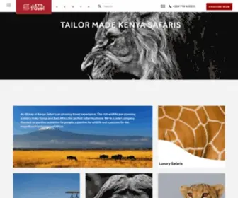 Kenyasafari.co.ke(Safaris in Kenya) Screenshot