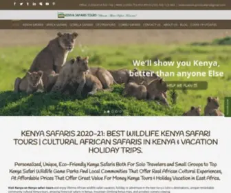 Kenyasafaristours.com(Kenya Safaris) Screenshot