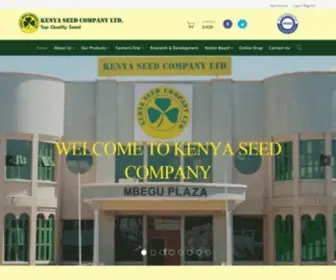 Kenyaseed.com(Top Quality Seed) Screenshot