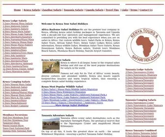 Kenyatoursafariholidays.com(Kenya Safari) Screenshot