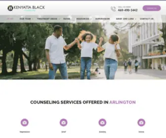 Kenyattablacklpc.com(Counselor in Arlington) Screenshot