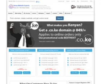 Kenyawebexperts.co.ke(Web Hosting in Kenya) Screenshot