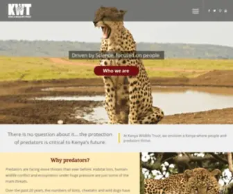 Kenyawildlifetrust.org(Kenya Wildlife Trust) Screenshot