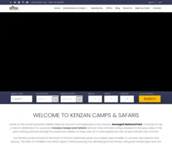 Kenzanluxurycamp.com(Kenzan Luxury Mobile Camp) Screenshot