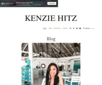 Kenziexhitz.com(KENZIE HITZ) Screenshot