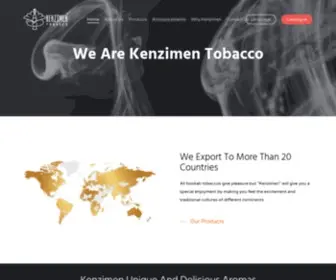 Kenzimentobacco.com(Kenzimen Tobacco) Screenshot